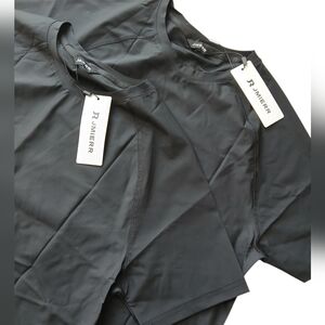 3 Pack RJ Mierr Men's Size Small Black T-Shirts